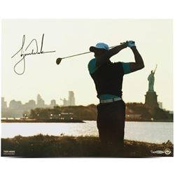 Tiger Woods Signed "Lady Liberty" 16x20 Photo (UDA COA)