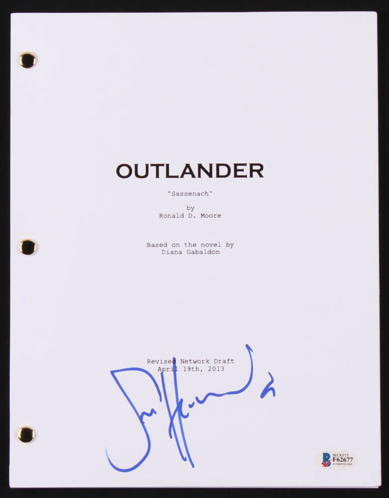 Sam Heughan Signed 