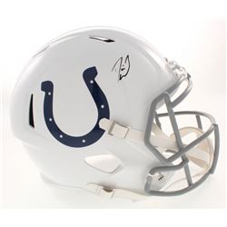 Darius Leonard Signed Indianapolis Colts Full-Size Speed Helmet (Radkte COA)