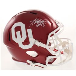 Adrian Peterson Signed Oklahoma Sooners Full-Size Speed Helmet (Beckett COA)