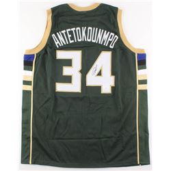 Giannis Antetokounmpo Signed Jersey (JSA COA)