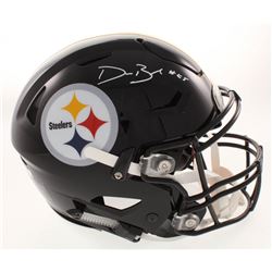 Devin Bush Jr Signed Pittsburgh Steelers Full-Size Authentic On-Field Speedflex Helmet (Radtke COA)