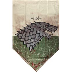 Kit Harington Signed "Game of Thrones" 28x42 Battle of the Bastards Banner (Radtke COA)