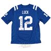 Image 1 : Andrew Luck Signed LE  Indianapolis Colts Jersey Inscribed "Colts Nation!" (Panini COA)