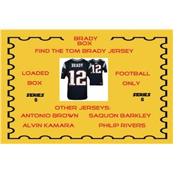 "Brady Box" Loaded Mystery Box - Football Jersey Series 5 (Find the Tom Brady Jersey!)