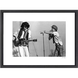 "The Rolling Stones" 16x20 Custom Framed Globe Hollywood Photo