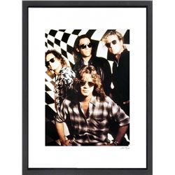 "Van Halen" 16x20 Custom Framed Globe Hollywood Photo