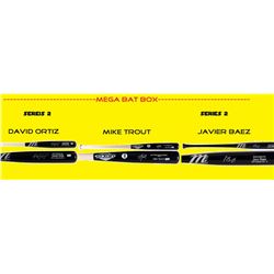 Mega Bat Box Mystery Box - Autographed Baseball Bat Series 2 #/100