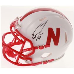 Scott Frost Signed Nebraska Cornhuskers Speed Mini-Helmet (Beckett COA)
