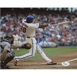 John Mayberry Jr. Signed Philadelphia Phillies 8x10 Photo (JSA COA)