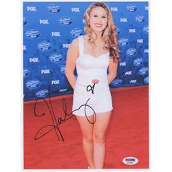Haley Reinhart Signed "American Idol" 8x10 Photo (PSA COA)