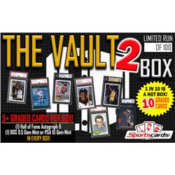 â€œTHE VAULT 2â€ All Graded/Encapsulated Mystery Box! 5+ GRADED CARDS PER BOX!