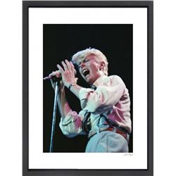 "David Bowie" 16x20 Custom Framed Globe Hollywood Photo