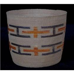Tlingit Basket6" H. 5" D.  Fine Condition 