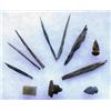 Image 1 : Frame of Stone Needles with Two Arrowheads an
