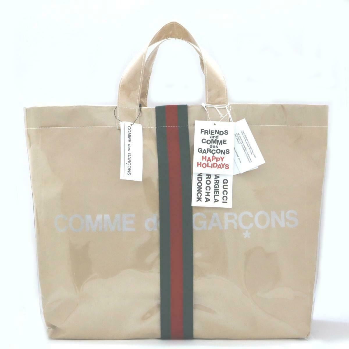 cdg x gucci tote