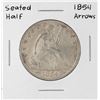 Image 1 : 1854 Arrows Seated Half Dollar Coin