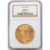 Image 1 : 1924 $20 St. Gaudens Double Eagle Gold Coin NGC MS63