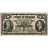 Image 1 : 1938 $20 The Bank of Montreal Canada Note