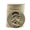 Image 1 : Roll of (20) Brilliant Uncirculated 1959 Franklin Half Dollar Coins