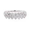 Image 2 : 14KT White Gold 1.00 ctw Diamond Band