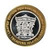 Image 2 : .999 Silver Treasure Island Las Vegas $10 Limited Edition Casino Gaming Token