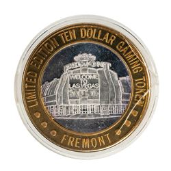 .999 Silver Sam Boyd's Fremont Las Vegas $10 Casino Limited Edition Gaming Token