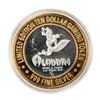 Image 1 : .999 Silver Aladdin Resort Casino Las Vegas, NV $10 Casino Limited Edition Gaming Token