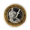 Image 1 : .999 Silver Excalibur Las Vegas, NV $10 Casino Limited Edition Gaming Token