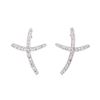 Image 1 : 14KT White Gold 1.00 ctw Diamond Earrings