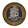 Image 2 : .999 Fine Silver Mystic Lake Casino $10 Limited Edition Gaming Token