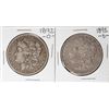 Image 1 : Lot of (2) 1892-O $1 Morgan Silver Dollar Coins