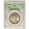Image 1 : 1935 Boone Bicentennial Commemorative Half Dollar Coin PCGS MS65 Old Green Holder