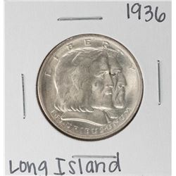 1936 Long Island Tercentenary Commemorative Half Dollar Coin