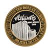Image 2 : .999 Fine Silver Atlantis Casino & Resort Reno, NV $10 Limited Edition Gaming Token