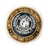 Image 1 : .999 Silver Golden Nugget Las Vegas, Nevada $10 Casino Limited Edition Gaming Token