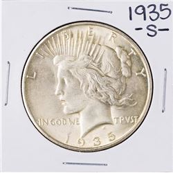1935-S $1 Peace Silver Dollar Coin