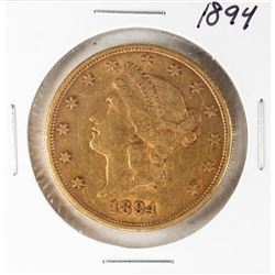 1894 $20 Liberty Head Double Eagle Gold Coin