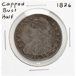 1826 Capped Bust Half Dollar Coin