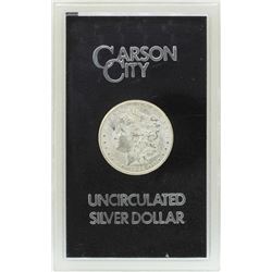 1884-CC $1 Morgan Silver Dollar Coin GSA Hoard Uncirculated w/ Box & COA