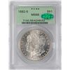 Image 1 : 1882-S $1 Morgan Silver Dollar Coin PCGS MS66 OGH CAC