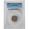 Image 1 : 1885 Proof Three Cent Nickel Coin PCGS PR64