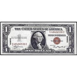 1935A $1 Hawaii WWII Emergency Issue Silver Certificate Note