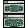 Image 2 : Low Serial Set 1872 $20 & $50 South Carolina Obsolete Notes PMG Superb Gem Unc. 67EPQ