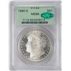 Image 1 : 1880-S $1 Morgan Silver Dollar Coin PCGS MS66 CAC