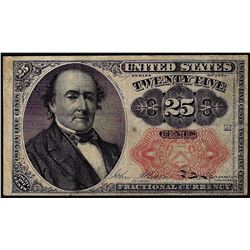 March 3, 1863 Fifth Issue Twenty-Five Cent Fractional Currency Note