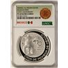 Image 1 : 2005Mo Mexican Mint 470th Anniversary Silver Medal NGC PF69 Ultra Cameo