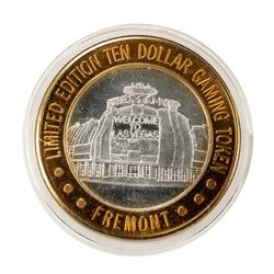 .999 Fine Silver Sam Boyd's Fremont Las Vegas, NV $10 Limited Edition Gaming Token