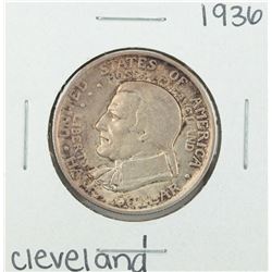 1936 Cleveland Centennial Commemorative Half Dollar Coin