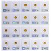Image 2 : Set of 1986-2005 $5 American Gold Eagle Coins PCGS MS69